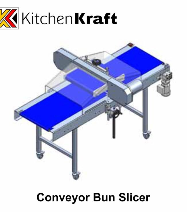 Conveyor Bun Slicer